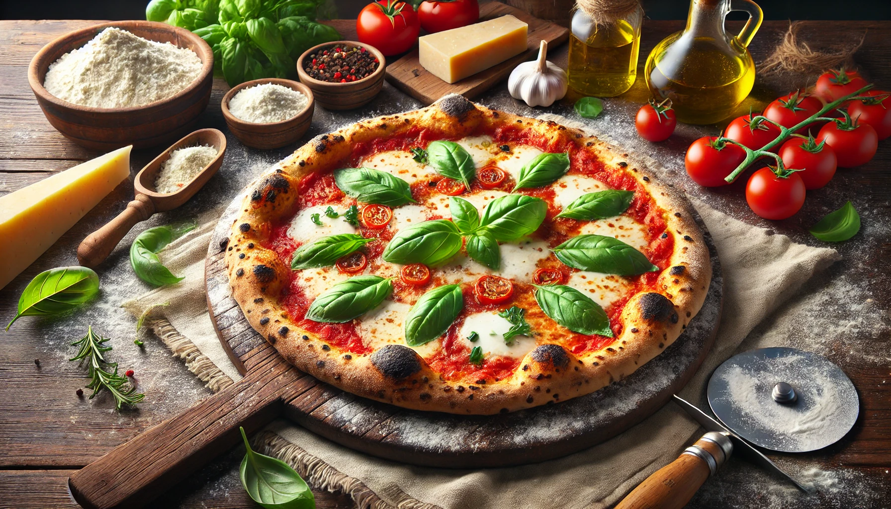 Italienischer Pizzateig