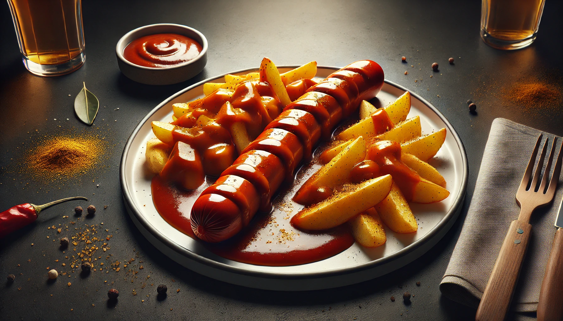 Currywurst Sauce mit Sternanis