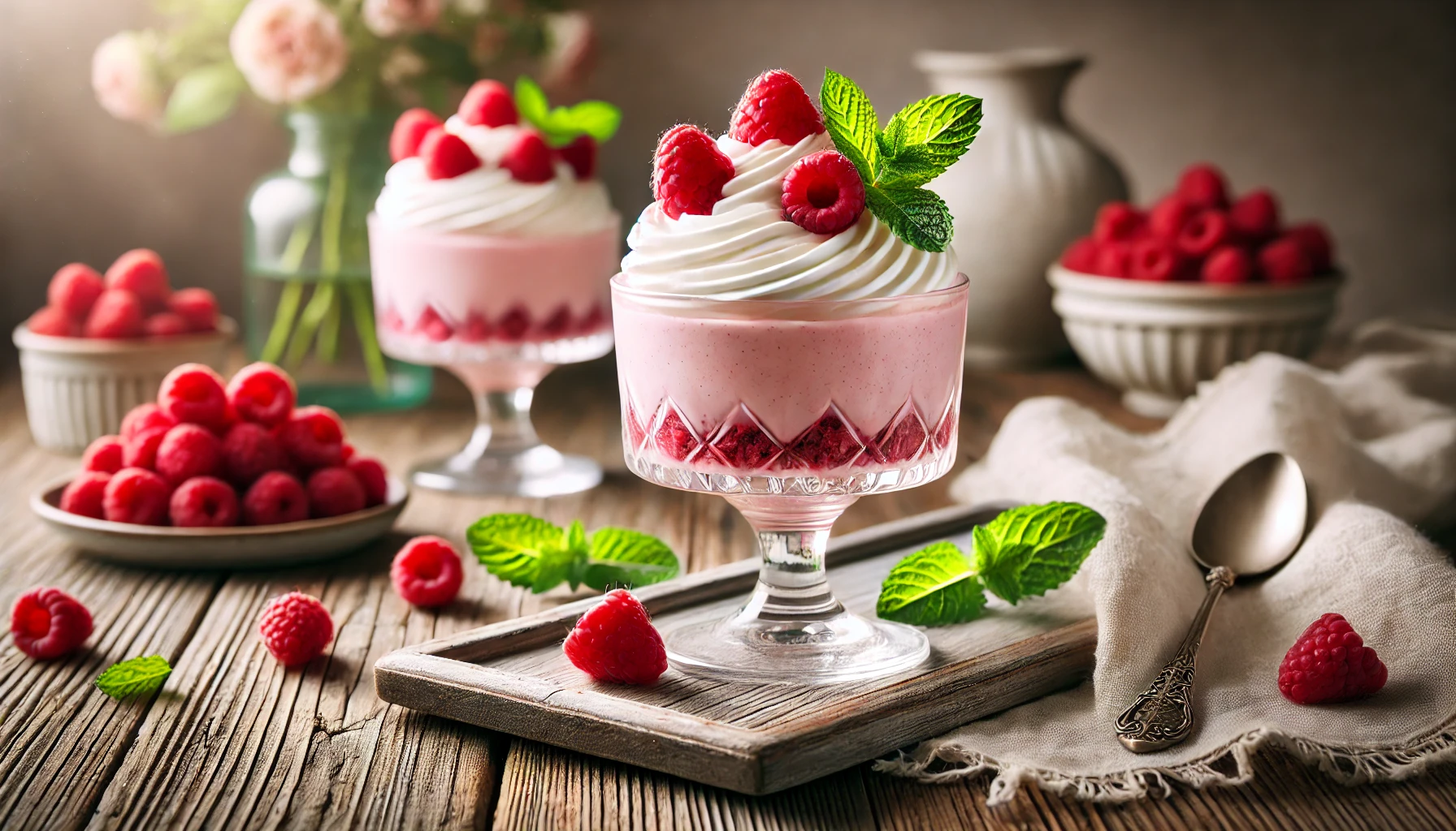 Himmlische Himbeeren
