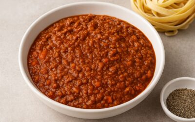 Bolognese Sauce aus dem Multikocher