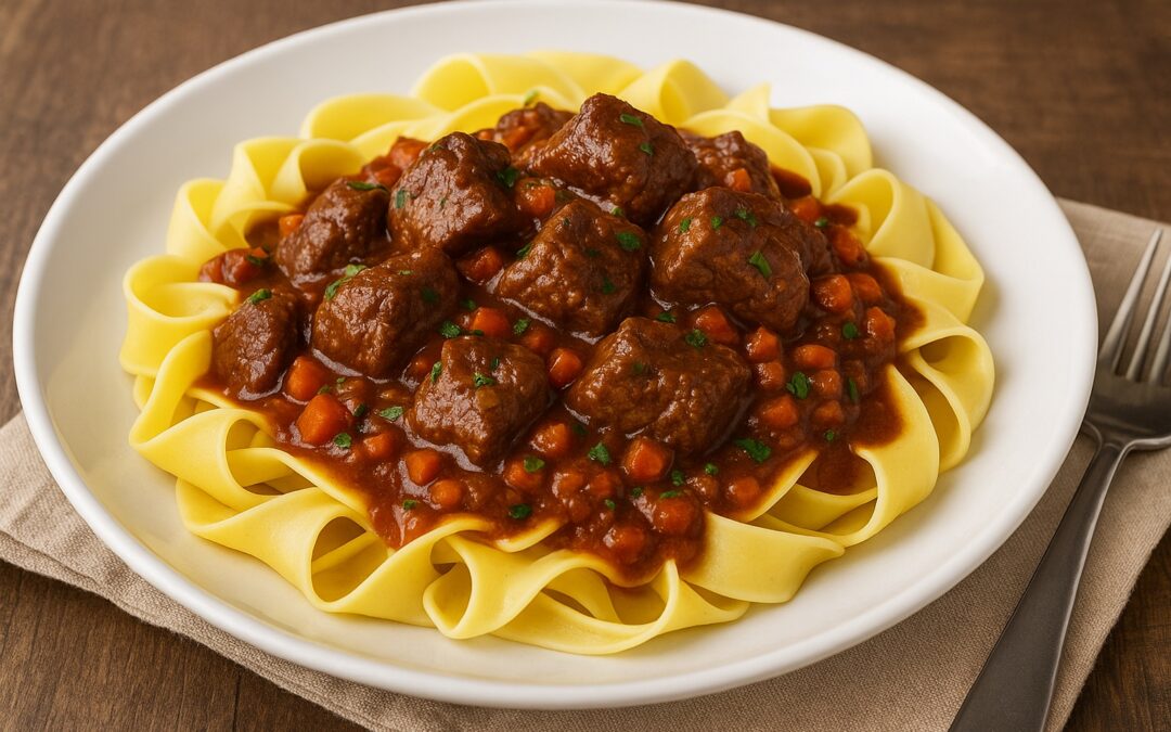 Rindergulasch aus dem Multikocher